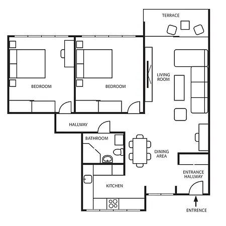 Arena West Gem Apartment *